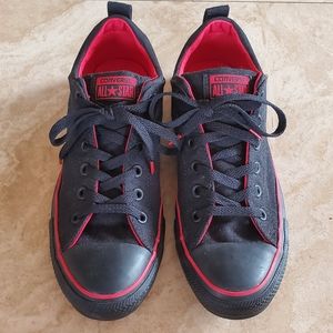 New Black and Red Converse